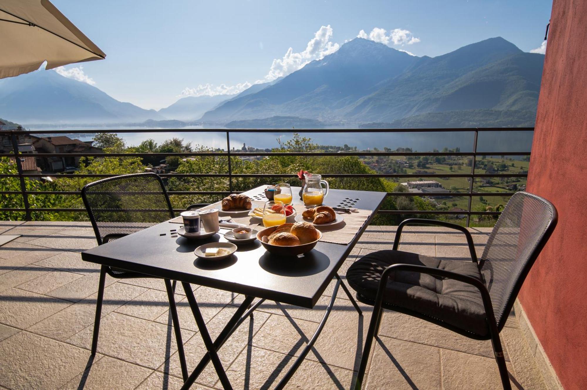Bed And Breakfast Studios Alto Lago Di Como Gravedona Bagian luar foto